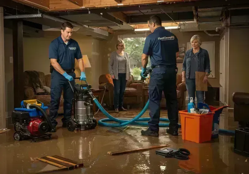 Basement Water Extraction and Removal Techniques process in De Soto, IL